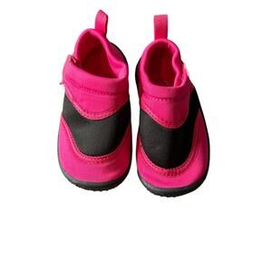 Destination Holiday Girls Pink Black Water Shoes Toddler Girls Size 6